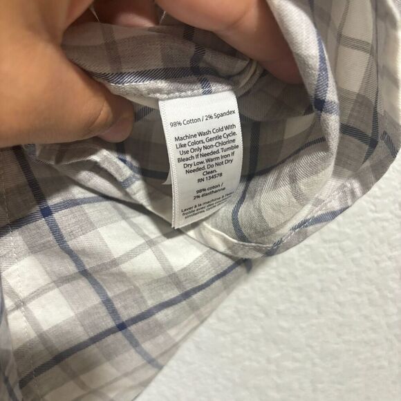 Vineyard Vines Men's Slim Fit Tucker Shirt Button-Up Multicolor Large Plaid Prep - Picture 5 of 6